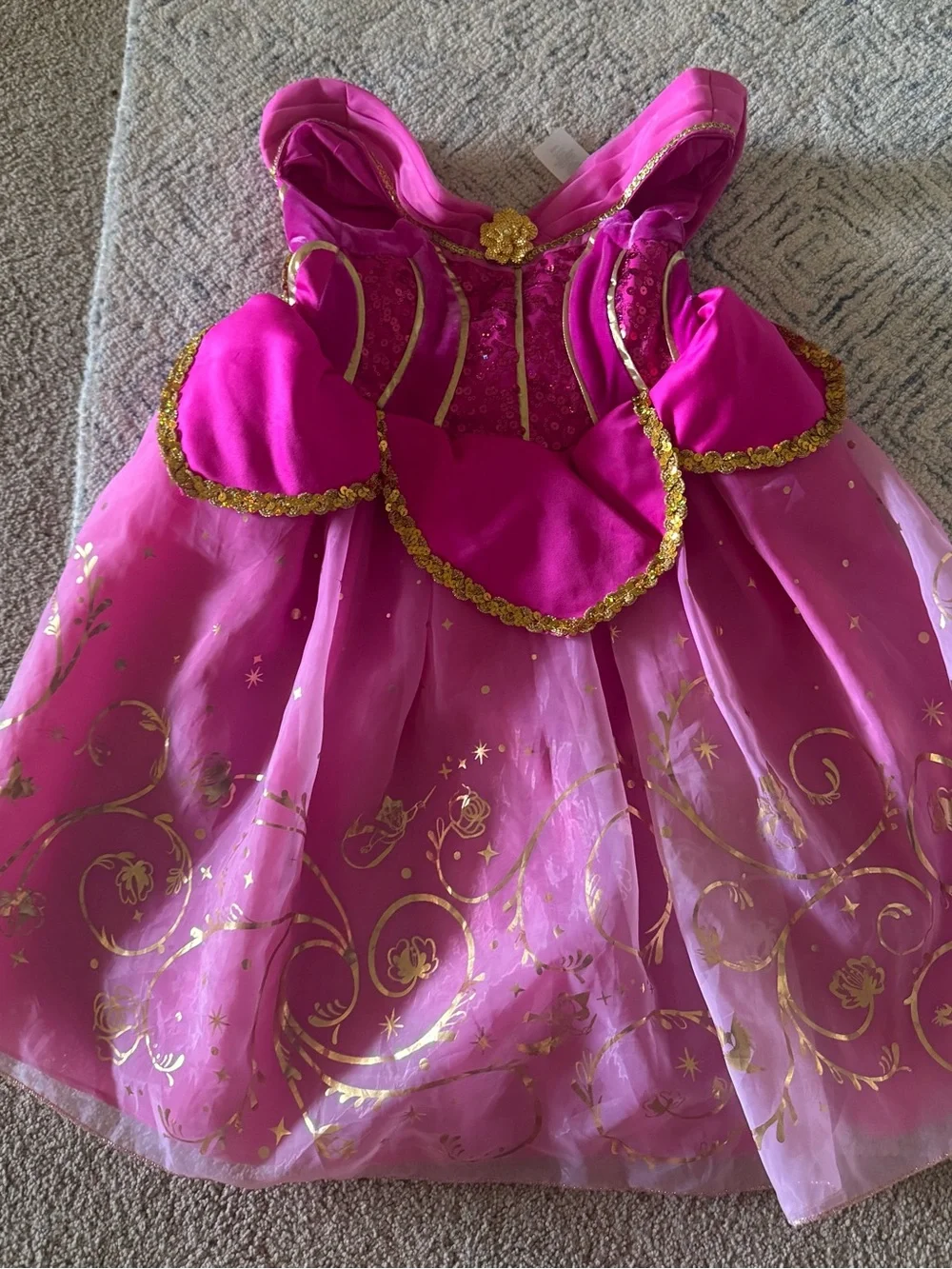 Girls' Disney Princess Aurora Costume Dress